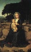 Gerard David The Rest on the Flight to Egypt_1 painting